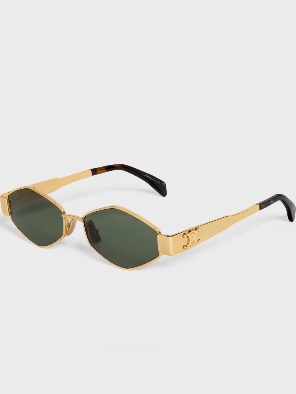 NEW IN BOX CELINE 2026 TRIOMPHE METAL 02 SUNGLASSES IN METAL - Picture 3 of 10